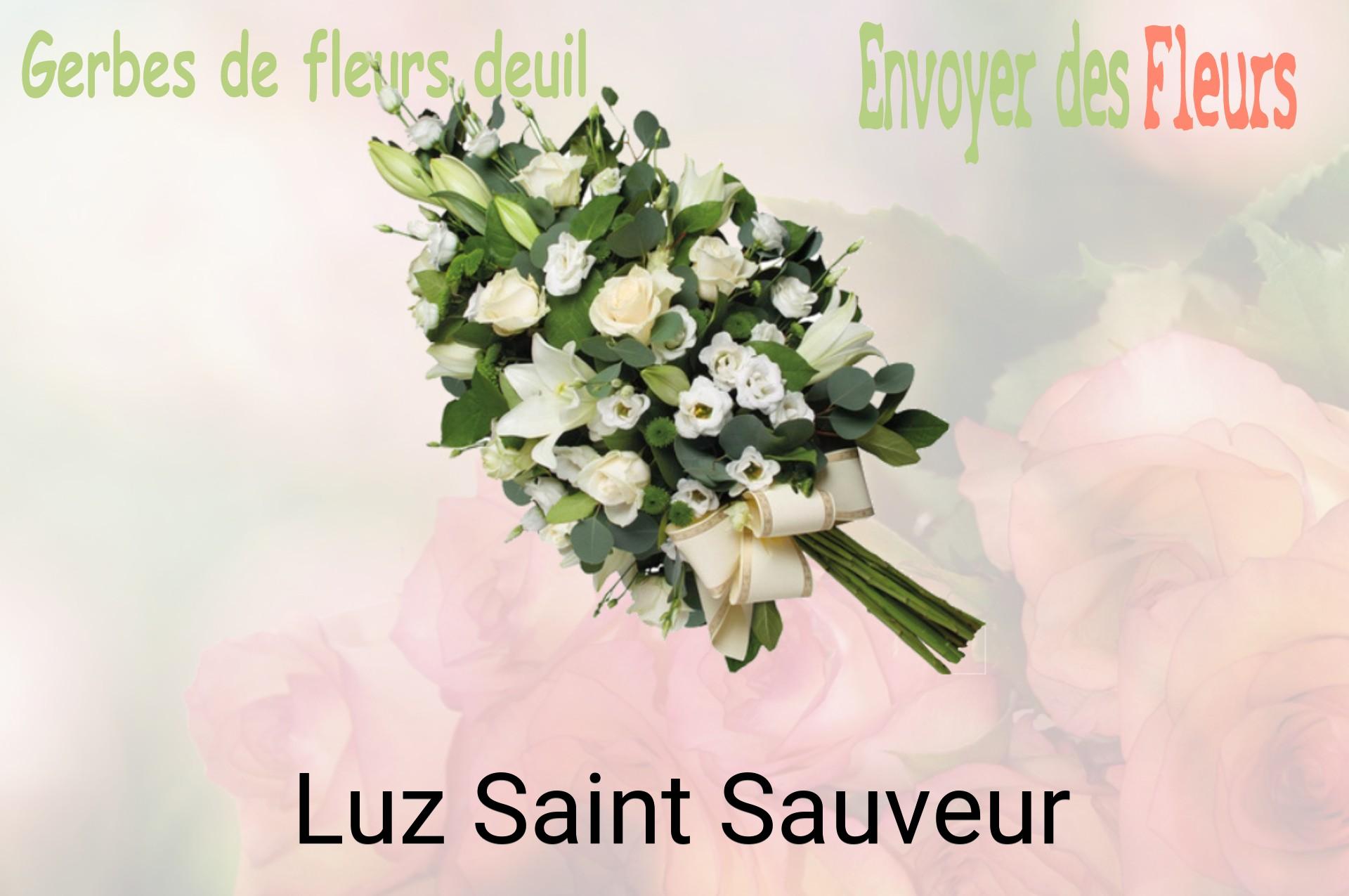 Gerbe de fleurs de deuil livrée à Luz-Saint-Sauveur